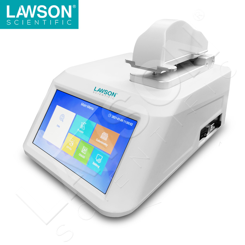 Ultra-micro ultraviolet-visible spectrophotometer Nano-D600